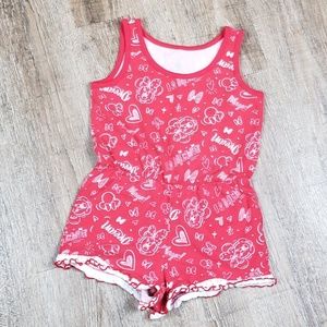 Girls Disney Parks Minnie Mouse Romper Sz XXS